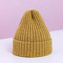 Load image into Gallery viewer, Winter Warm Baby Hat Fur Pompom Knitted Baby Hat Cap Infant Toddler Kids Hat Beanie In Modern Designer Style