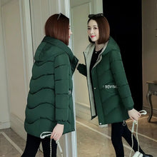 Load image into Gallery viewer, Orwindny Wadded Clothing Female 2023 New Women's Winter Jacket Cotton Jacket Slim Parkas Ladies Coats M-3XL