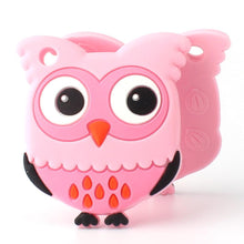 Load image into Gallery viewer, Owl Silicone Teethers Food Grade For Baby Teething Silicone Beads Teething Toddler Toys For Kids