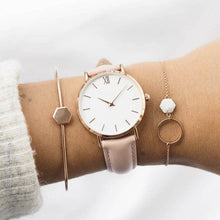 Load image into Gallery viewer, New STEVVEX Fashion Simple Women Watches Woman Ladies Casual Leather Quartz Watch For Women and Girls
