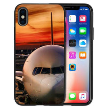 Load image into Gallery viewer, Aircraft Airplane Cockpit Black Silicone Phone Case For Iphone 12 Xr Xs Max 5 5s Se 2020 6 6s Plus 7 8 X 11pro Max 11 Cover Back Case Mobile Cover