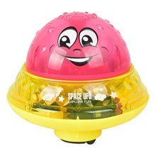 Load image into Gallery viewer, Cool Bath Toys Spray Water Light Rotate with Shower Pool , Toddler Swimming Party Bathroom LED Light With Music for Kids