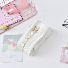 Load image into Gallery viewer, Cute Rabbit Colorful Skinny Trouser Baby Girls Comfortable Knitting Leggings Pants for Kids