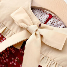 Load image into Gallery viewer, Toddler Baby Girls Dress Autumn Long Sleeve Kids Bow Princess Collar Dresses Costume