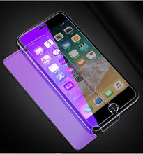 Load image into Gallery viewer, 2Pcs Anti Blue Ray 9H Tempered Glass for iPhone X XS MAX XR 11 12 13 mini 14 Pro Max 6 6S 7 8 Plus SE 2020 Screen Protector Film Anti Blue Light Tempered Glass Screen Protector for iPhone