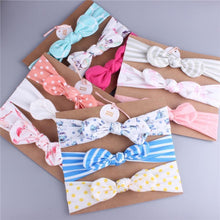 Load image into Gallery viewer, Baby Headbands For Newborn Hair Band Cute Baby Bow Flower Elastic Bow Headwear Kids Gifts Girl Hair Accessories