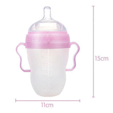 Load image into Gallery viewer, Silicone Baby Bottle Baby Milk Silicone Feeding Bottle Kids Drink Water Bottle Children Bottle For Kids