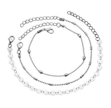 Load image into Gallery viewer, Gold Metal Shell Coconut Tree Female Anklets Barefoot Sandals Foot Summer Double Layers Foot Bracelets Leg Jewelry