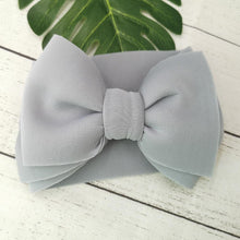 Load image into Gallery viewer, Modern Luxury Big Puff Bow Baby Girl Headbands for Girls Baby Turban Headband For Girls Baby