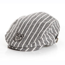 Load image into Gallery viewer, Fashion Baby Hat Handsome Cotton Linen Baby Boy Cap Elastic Kids Hat Baby Accessories For Boys