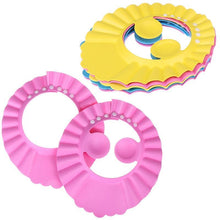 Load image into Gallery viewer, Shampoo Cap Sheild Durable Baby Bath Visor Hat Adjustable Baby Shower Protect Eye Water-proof For Kids