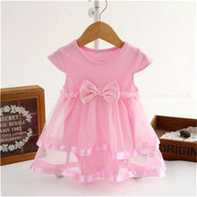 Load image into Gallery viewer, Colorful Modern Luxury Handmade Summer Baby Clothes with Cartoon Long-sleeved Dress for Casual Wear For Baby And Girls 0-5years