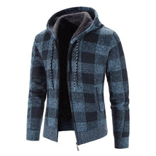 Load image into Gallery viewer, New Autumn Winter Jacket Men Warm Casual Slim Fit Fleece Jacket Elegant Jackets For Men Warm Soft Sweater Solid Jackets Casual Business Men Clothing Lightweight Hooded Jackets