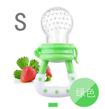 Load image into Gallery viewer, Silicone Baby Pacifier Feeder Cartoon Animal Infant Nipple Holder Newborn Fruit pacifier Tetine Silicona Nipple Bit