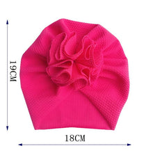 Load image into Gallery viewer, Elegant Flower Baby Hat Toddler Turban Head wraps Kids Bonnet Hat Newborn Baby Hat For Baby Girls