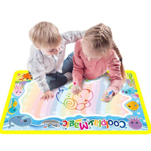 Load image into Gallery viewer, Magic Water Painting Drawing Mat & 2 Pens Doodle Board Coloring Books for Kids Children Educational Toys