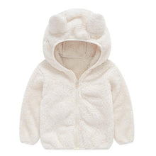 Load image into Gallery viewer, Modern Winter Fleece Children's Sweater Boys and Girls Hoodie Jacket Warm Baby Coat With Bear Ears