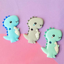 Load image into Gallery viewer, Dinosaur Teether Teething Animal Shape Chewable Chewing Toys For Baby Boys And Girls BPA Free Food Pefect Gift
