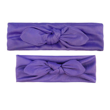 Load image into Gallery viewer, Mother & Baby Hair Bands Kids Headband Parent-kid Rabbit Ear Knot Headwear Turbans Hair Accessories Set