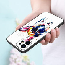 Load image into Gallery viewer, Cute Frenchie Puppy Phone Case For Iphone 14 13 12 Mini 11 Pro Max 7 8 Xr X Xs 7 8 Plus Se 2020 2022 Cover Cute Slim Phone Transparent Soft Elastic Silicone Cover