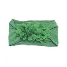 Load image into Gallery viewer, Baby Bows headbands Turban Kids Artificial Floral Elastic Toddler Solid Headband Hair Band Bow For Girls
