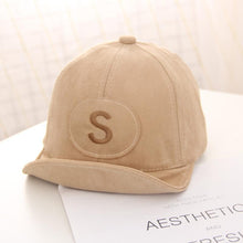 Load image into Gallery viewer, Cotton Baby Adjustable Letter Baseball Caps For Boys & Girl Hats Children Snapback Hip-Hop Sun Hat In Modern Style