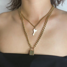 Load image into Gallery viewer, Modern Vintage Multilayer Crystal Gold Choker Pendant Necklace For Women Luxury Jewelry Perfect Gift Cool Style