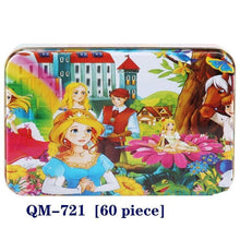 Load image into Gallery viewer, New 60 Pieces Wooden Puzzle Kids Toy Cartoon Animal Wooden Puzzles Child Early Educational Learning Toys for Christmas Gift
