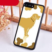 Load image into Gallery viewer, Golden Retriever Dog Cute Puppy Phone Case For Iphone 14 5 6 7 8 Plus X Xr Xs 11 12 13 Pro Max Ultra Full Protective Liquid Silicone Case Back Cover For Iphone