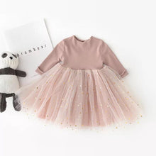 Load image into Gallery viewer, Modern Winter Flower Long Sleeve Smash Cake Baby Girls Dress For 1-5 Year Little Princess