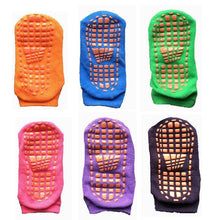 Load image into Gallery viewer, 6 Pairs Cotton Baby 's Non-slip Boat Low Cut Floor Socks With Rubber Grips For Boys & Girls Sock