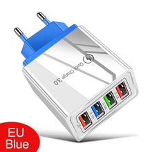 Load image into Gallery viewer, EU/US Plug USB Charger Quick Charge 3.0 For Phone Adapter Tablet Portable Wall Mobile Charger Fast Charging