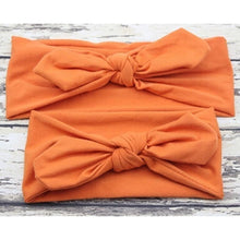 Load image into Gallery viewer, Modern Mother & Daughter Rabbit Ears Bow Hair Bands Cloth Headband Bowknot Headwear Bow