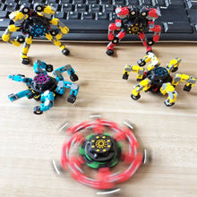 Load image into Gallery viewer, Deformable Fidget Spinner Chain Toy – Stress Relief Sensory Spinner for Kids & Adults