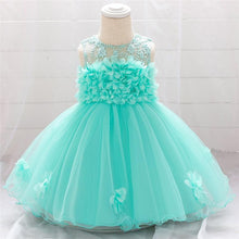 Load image into Gallery viewer, Luxury Elegant Handamde Girls Baby Dresses Lace Tulle Baptism Dresses for Party and Wedding Baby Clothing Dress