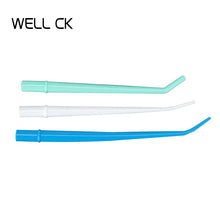 Load image into Gallery viewer, 25pcs Dentistry Suction Tube 1/4" 1/8'' 1/16''  Odontologia Plastic Curved Tips Surgical Aspirator Dental Saliva Ejector Tips