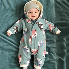 Load image into Gallery viewer, Winter Baby Cartoon Fox Baby Long Sleeve Romper Cute Clothes Onesie for New Born Baby Boy / girl Romper Jumpsuit For Winter Season