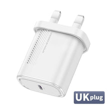 Load image into Gallery viewer, Small Black PD Charger USB 18W QC 4.0 USB Type C Fast Portable Wall Charger High Speed Charging