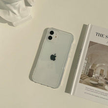 Load image into Gallery viewer, Transparent Soft Silicone Bumper Protection Retro Color Transparent Shockproof Phone Case New Silicone Phone Case Cover For Iphone 7 8 Plus 11 12 Mini 13 Pro Max X Xr Xs Max Shockproof