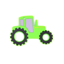 Load image into Gallery viewer, 1PC Car Tractor Silicone Baby Teether Rodent Baby Teething Toys Chewable Animal Shape Baby Products Nursing Gift For Baby Kids