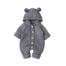 Load image into Gallery viewer, Handmade Modern Luxury Christmas Baby Rompers Newborn Rabbit Baby Jumpsuit Overall Long Sleeve Baby Boys Clothes