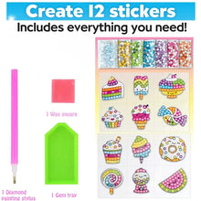 Load image into Gallery viewer, Big Gem Diamond Painting Kit - DIY Mosaic Art & Sticker Craft for Kids