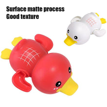 Load image into Gallery viewer, Bathroom Bath Shower Baby Clockwork Swimming Play Water Cute Little Yellow Duck Bathing Bathtub Toys For Kids