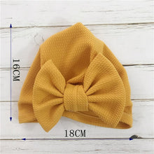 Load image into Gallery viewer, Elegant Flower Baby Hat Toddler Turban Head wraps Kids Bonnet Hat Newborn Baby Hat For Baby Girls