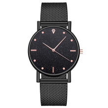 Load image into Gallery viewer, Cusual Ladies Watch Romantic Starry Sky Dial Women's Quartz Fashion Wristwatch For Women and Girls