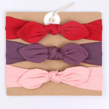 Load image into Gallery viewer, Baby Headband Flower Print Hair Wear for Newborn Baby Girl Headband for Little Girl Headbands Children Bow