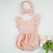 Load image into Gallery viewer, Newborn Bodysuits Baby Clothes Summer Bodysuit Cotton One-Piece Jumpsuit Soft In elegant Modern Style