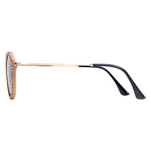 Load image into Gallery viewer, New Luxury Zebra Wood Sunglasses Handmade Round Sunglasses Polarized Eyewear For Men and Women With UV400 Protection