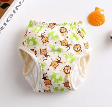Load image into Gallery viewer, 8-layer Pants Baby Diapers Reusable Training Pants Washable Cloth Diapers Waterproof Pants Nappies With Leak-proof Side