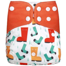 Load image into Gallery viewer, 1Pcs Reusable Cloth Diaper Adjustable Baby Nappies Washable Nappy Durable Baby Diaper